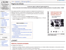 Tablet Screenshot of casae.org